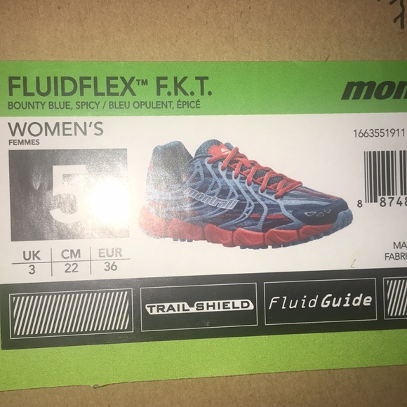 🆕 MONTRAIL – Fluidflex F.K.T. Athletic Sneaker - Picture 7 of 7